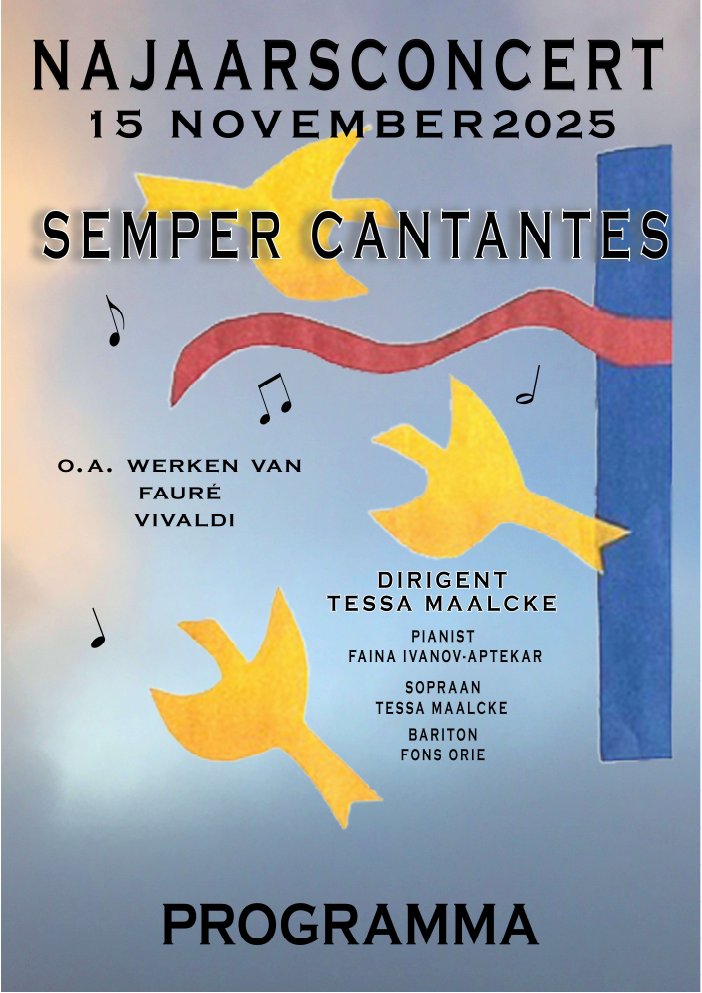 Programmaboekje van Klassieke hoogtepunten